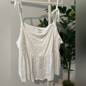 Old Navy Tie-Strap Waist-Defined Swing Cami